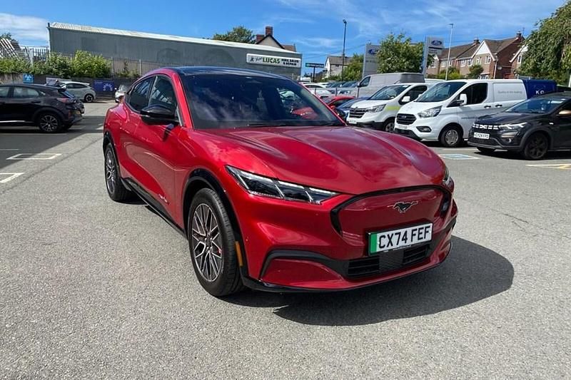 Red Used 2024 Ford Mustang Mach-E Premium SUV | £35,290 (A bit pricey) - Image 1/1