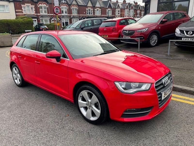 Used Audi A3 Sport 180 HP (132 kW) 2013 Red Hatchback