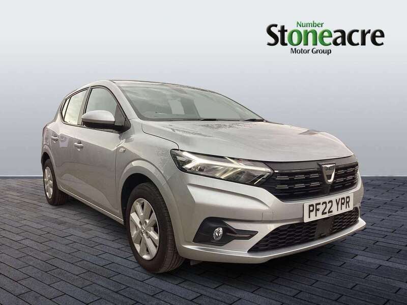 Grey Used 2022 Dacia Sandero Comfort Hatchback | £9,990 (Super price) - Image 1/4