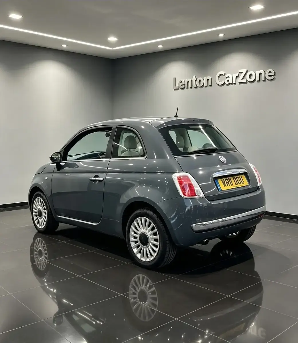 Used Fiat 500 Lounge 69 HP (50 kW) 2011 Grey Hatchback
