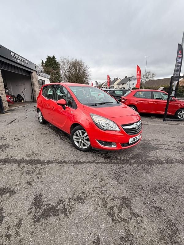Used Vauxhall Meriva 2014 Red MPV