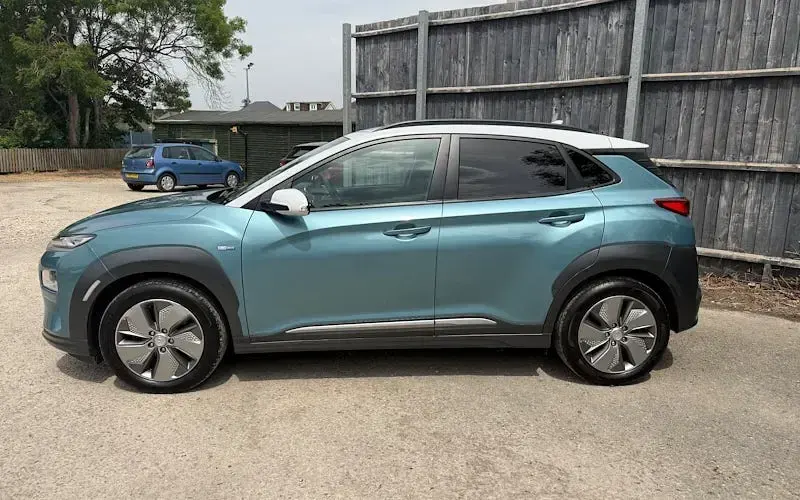 Used Hyundai Kona Premium SE 150 kW (204 HP) 2019 Blue SUV