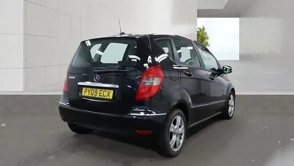 Begagnad Mercedes A160 Avantgarde 2009 Svart Halvkombi