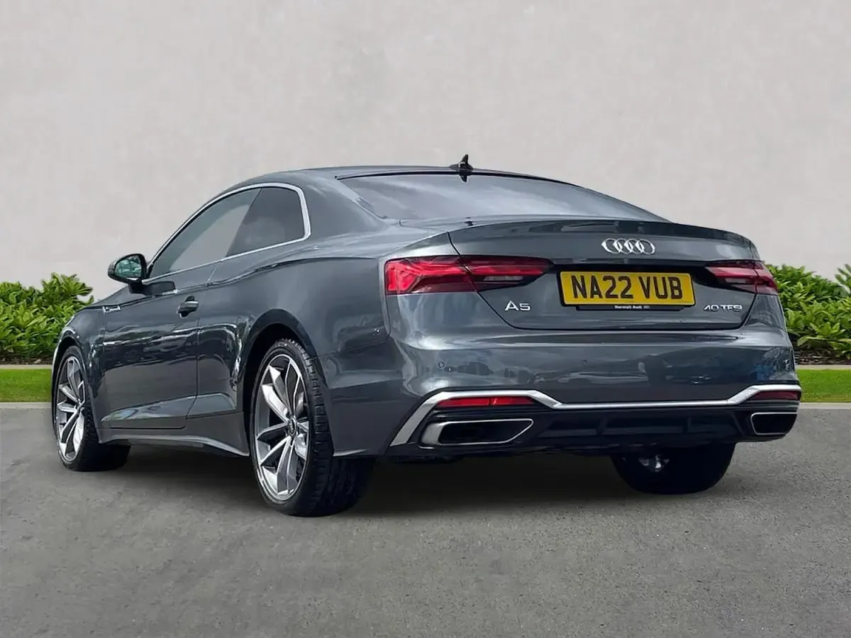 Used Audi A5 S-Line 204 HP (150 kW) 2022 Grey Coupe