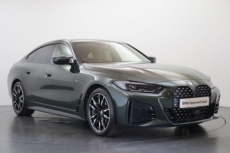 Green Used 2023 BMW M440 M Sport Sedan | £43,998 (Fair price) - Image 1/4