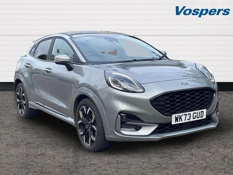 Silver Used 2023 Ford Puma ST-Line X SUV | £17,250 (Fair price) - Image 1/3