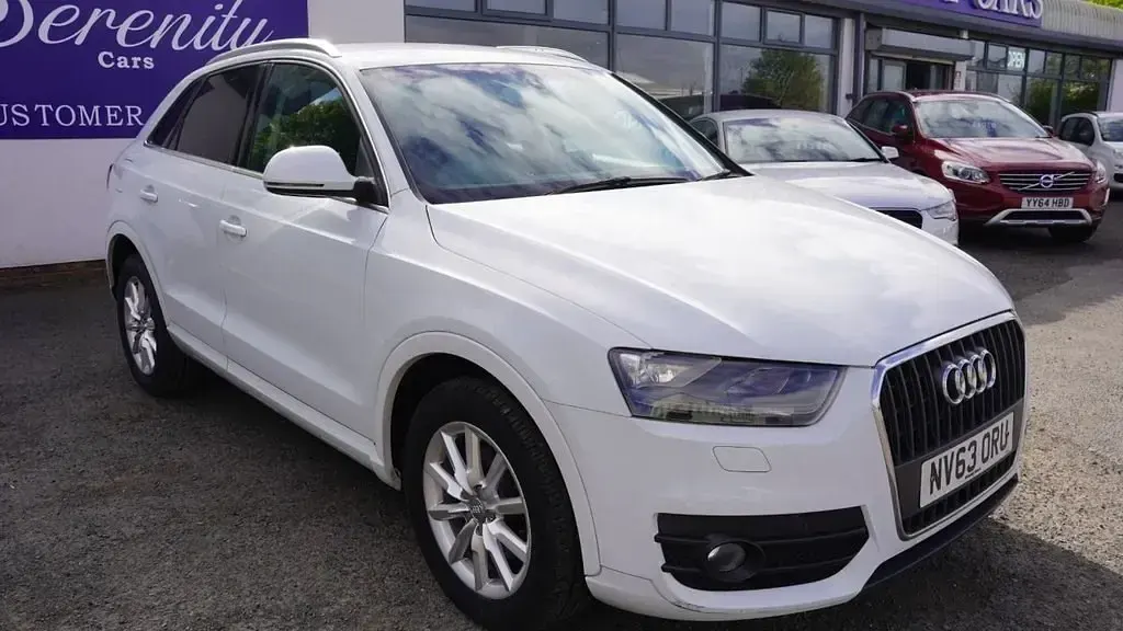 Second-hand Audi Q3 Design 141 CP (103 kW) 2014 Alb SUV