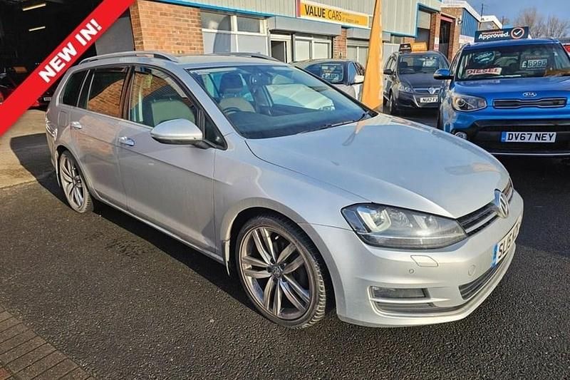 Silver Used 2015 VW Golf VII GT Estate | £6,995 (Good price) - Image 1/1