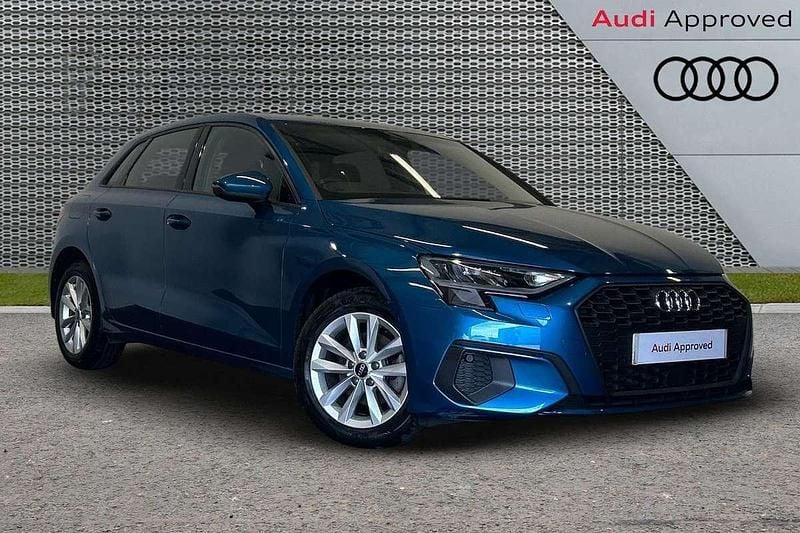 Blue Used 2023 Audi A3 Hatchback | £20,995 (Good price) - Image 1/4