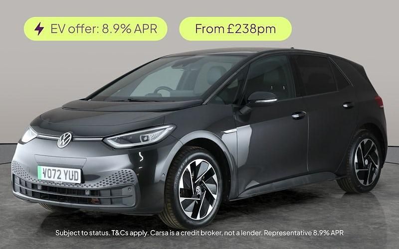 Grey Used 2022 VW ID.3 Pro Performance Hatchback | £16,612 (Fair price) - Image 1/3