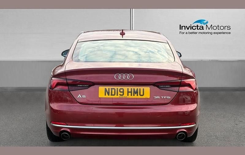 Used Audi A5 Sportback Sport 150 HP (110 kW) 2019 Red Hatchback