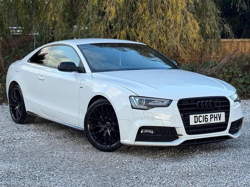 White Used 2016 Audi A5 Black Edition Coupe | £7,295 (Fair price) - Image 1/4