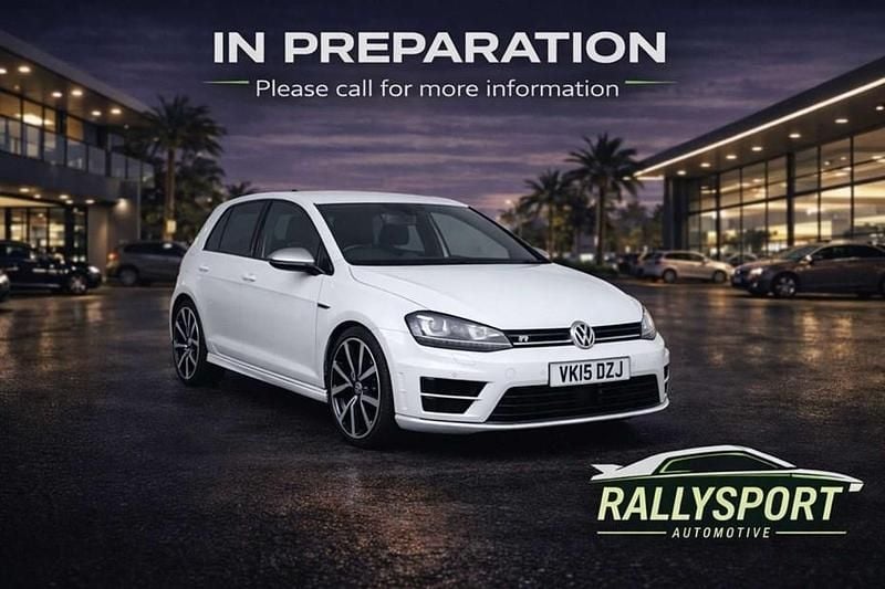 Used VW Golf VII R 300 HP (220 kW) 2015 White Hatchback