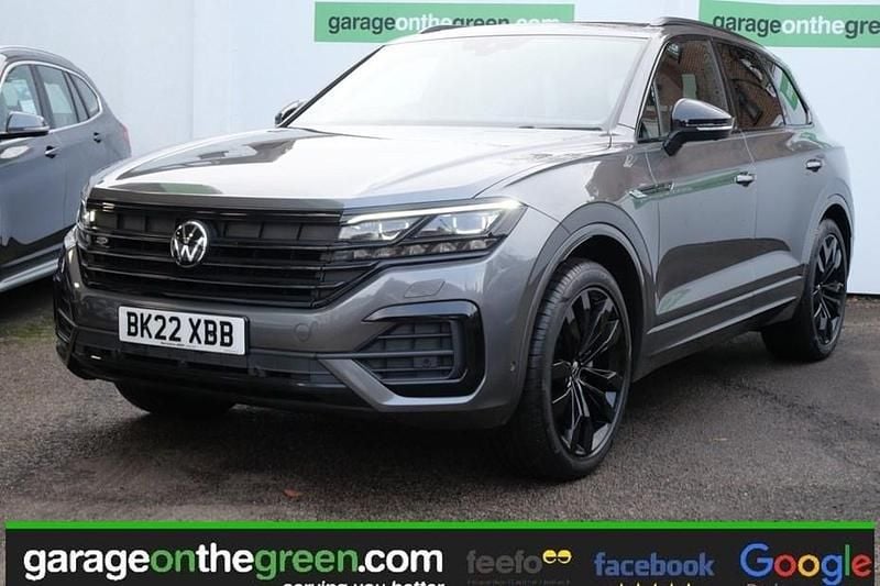 Grey Used 2022 VW Touareg Black Edition SUV | £39,995 (Good price) - Image 1/1