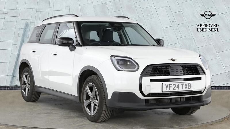 White Used 2024 Mini Countryman SUV | £27,450 (Good price) - Image 1/4