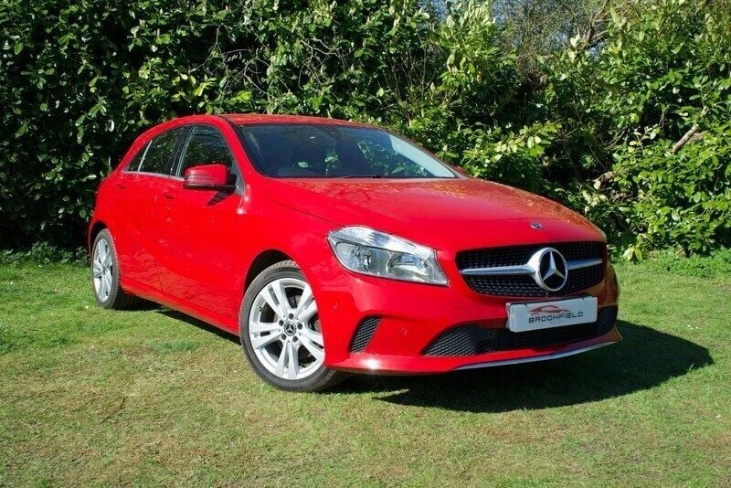 Red Used 2017 Mercedes A180 Executive Hatchback | £13,295 (Good price) - Image 1/4
