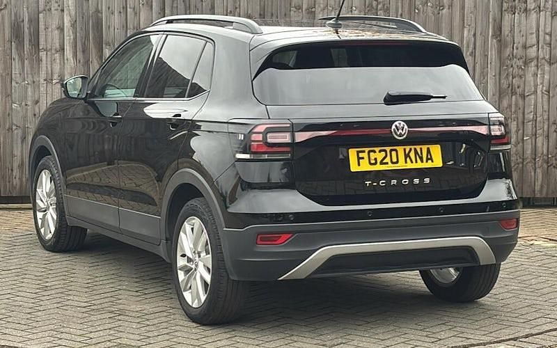 Black Used 2020 VW T-Cross SE SUV | £12,999 (Fair price) - Image 1/4