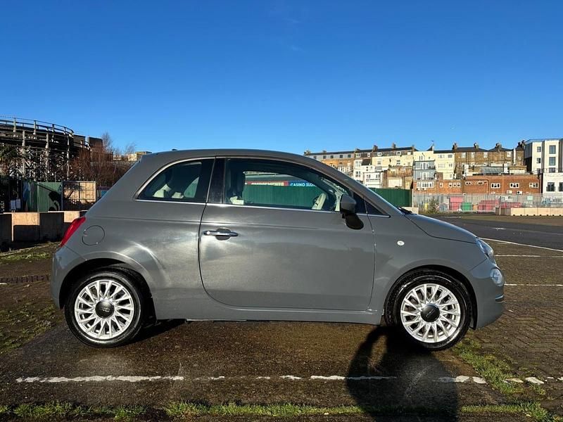 Usado Fiat 500 Lounge 69 CV (50 kW) 2019 Gris Utilitario