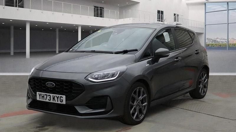Used Ford Fiesta ST-Line 125 HP (91 kW) 2023 Grey Hatchback