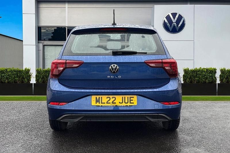 Used VW Polo Life 95 HP (69 kW) 2022 Blue Hatchback