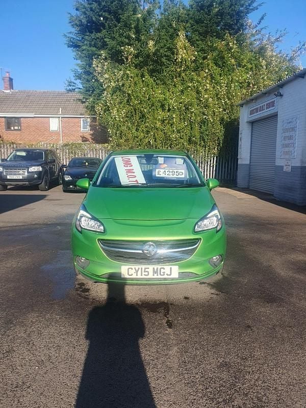 Used Vauxhall Corsa Excite 2015 Green Hatchback