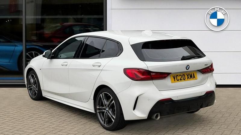 Used BMW 118 M Sport 138 HP (101 kW) 2020 White Hatchback