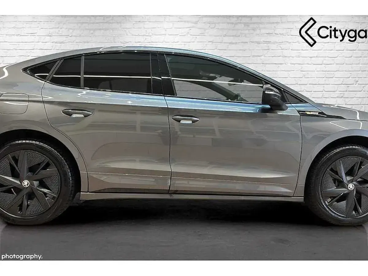 Used Skoda Enyaq iV vRS 245 kW (334 HP) 2024 Graphite grey metallic SUV