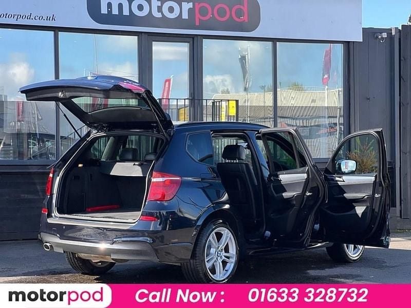 Used BMW X3 M Sport 184 HP (135 kW) 2012 Black SUV