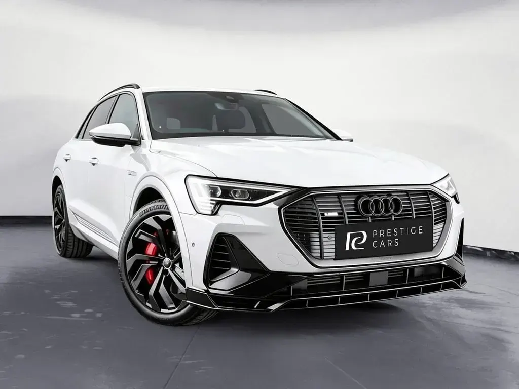 Used Audi e-tron Black Edition 230 kW (313 HP) 2021 White SUV