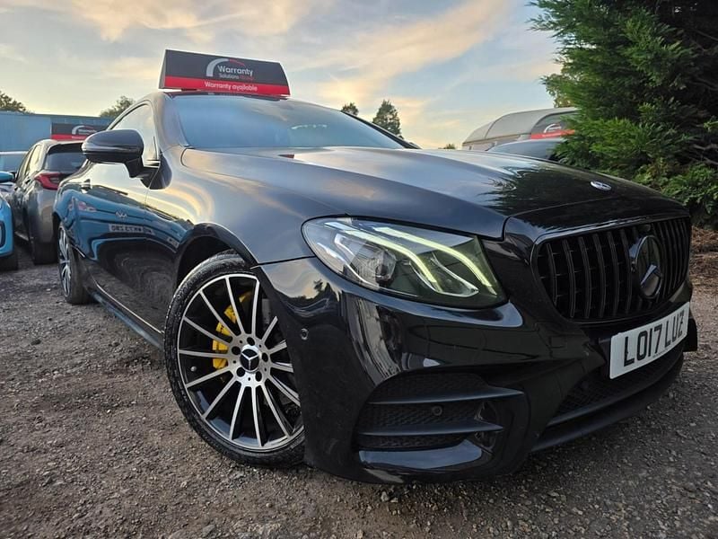 Black Used 2017 Mercedes E220 AMG line Coupe | £12,500 (Super price) - Image 1/4