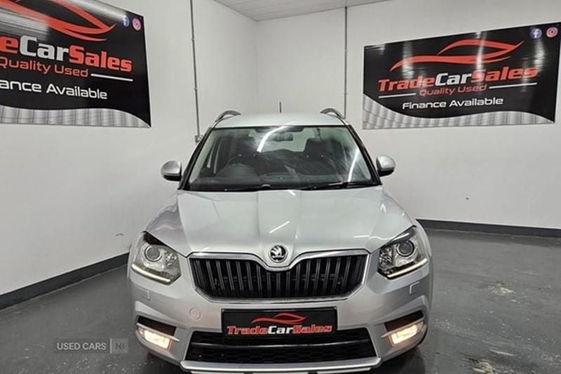 Silver Used 2015 Skoda Yeti Elegance SUV | £6,795 (Good price) - Image 1/1