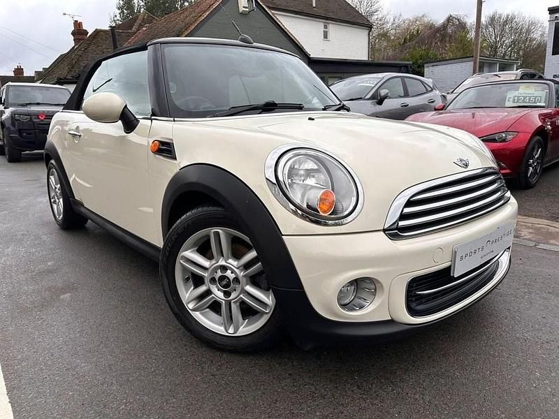 Used Mini Cooper Cabriolet 122 HP (89 kW) 2011 White Cabriolet