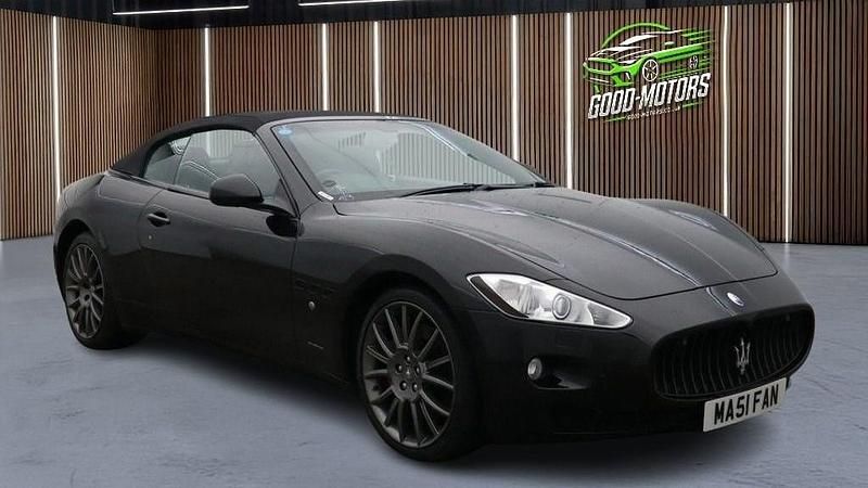 Used Maserati GranCabrio 450 HP (330 kW) 2013 Black Cabriolet
