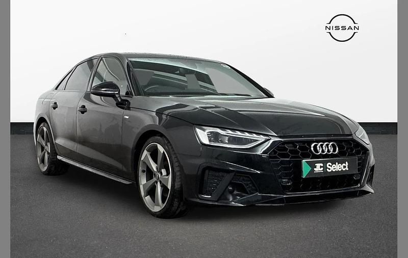 Used Audi A4 Black Edition 161 HP (118 kW) 2021 Black Sedan