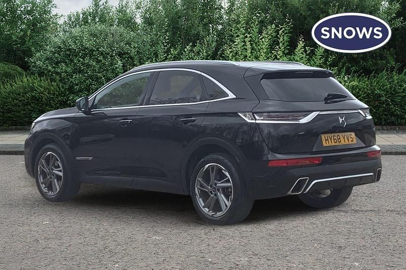 Used DS Automobiles DS7 Crossback Prestige 225 HP (165 kW) 2018 Black SUV