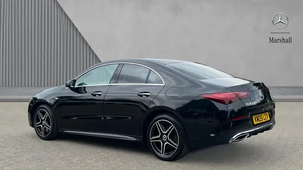 Used Mercedes CLA250 Executive 218 HP (160 kW) 2025 Cosmos black metallic Coupe