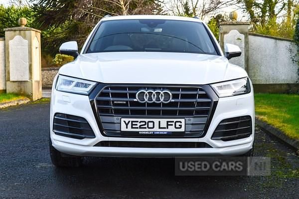 Used Audi Q5 S-Line 190 HP (139 kW) 2020 White SUV