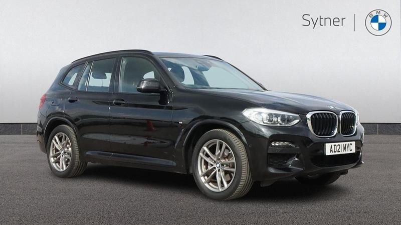 Black Used 2021 BMW X3 M Sport SUV | £28,000 (Super price) - Image 1/4