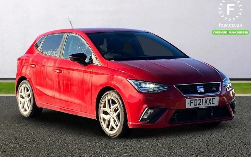 Red Used 2021 Seat Ibiza FR Hatchback | £13,199 (Fair price) - Image 1/3