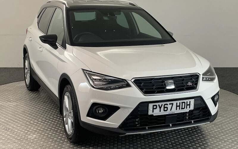 White Used 2018 Seat Arona FR SUV | £9,200 (Fair price) - Image 1/4