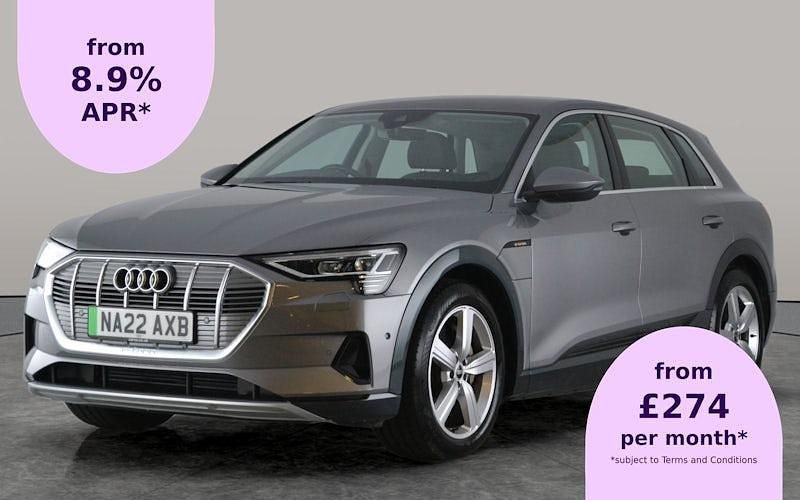 Grey Used 2022 Audi e-tron Comfort SUV | £19,681 (Super price) - Image 1/2
