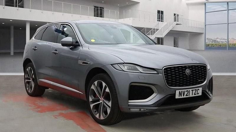 Grey Used 2021 Jaguar F-Pace R-Dynamic SUV | £28,999 (Fair price) - Image 1/4