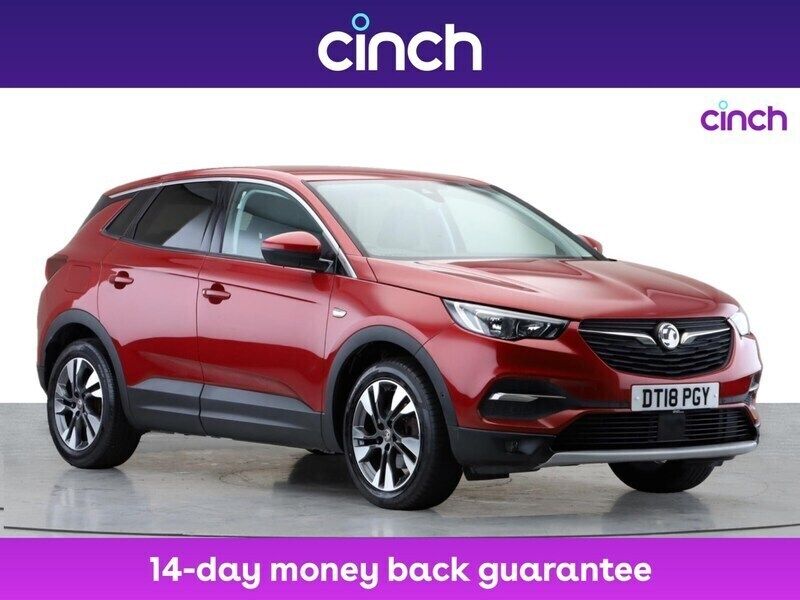 Red Used 2018 Vauxhall Grandland X Sport SUV | £10,299 (Fair price) - Image 1/3