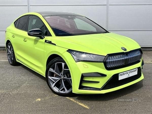 Used Skoda Enyaq iV vRS 219 kW (299 HP) 2022 Green SUV