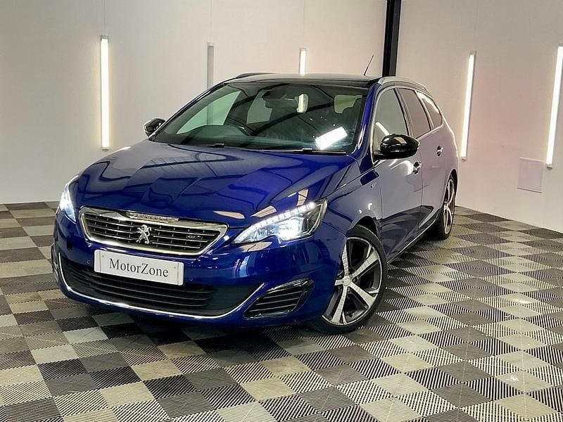 Used Peugeot 308 SW GTi 180 HP (132 kW) 2015 Blue Estate