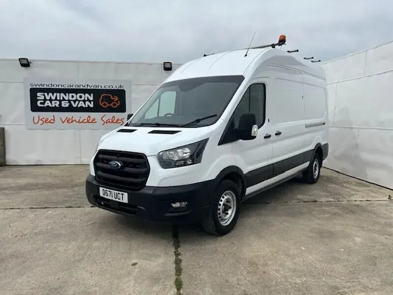Used Ford Transit 130 HP (95 kW) 2022 White Van