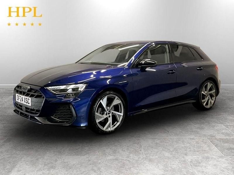 Used Audi A3 Sportback Black Edition 150 HP (110 kW) 2024 Blue Hatchback