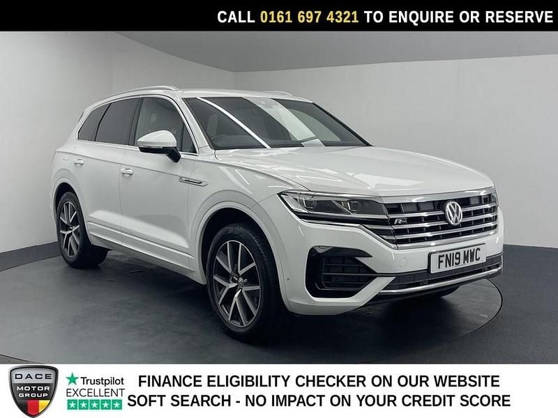 Used VW Touareg R-line 286 HP (210 kW) 2019 White SUV