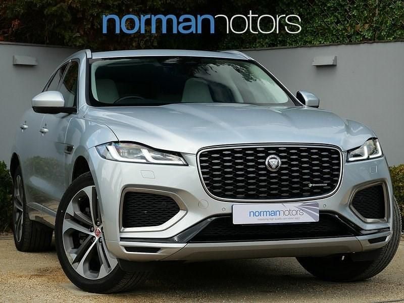 Silver Used 2022 Jaguar F-Pace R-Dynamic SUV | £32,995 (Fair price) - Image 1/3
