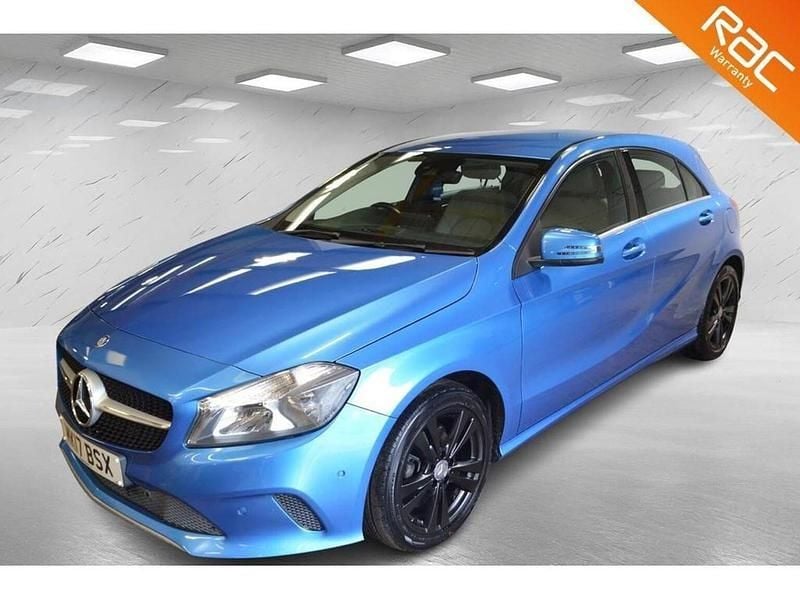 Blue Used 2017 Mercedes A180 Executive Hatchback | £11,890 (Good price) - Image 1/3